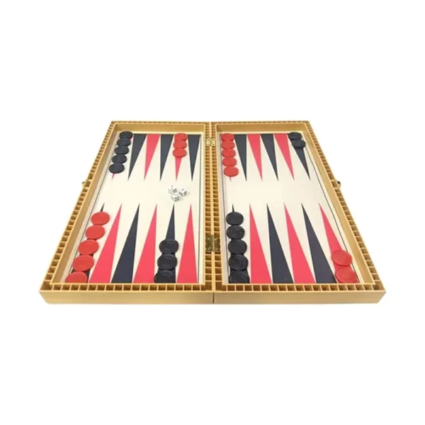 TABLERO DE AJEDREZ 3 EN 1 DE PLASTICO TIPO MALETIN 3 - Di Ricaldi Chess